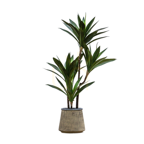 Skontrolujte Umelá juka v kvetináči Gallery Direct zelená 65 cm