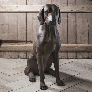 Socha psa Gallery Direct Digby starý bronz živica 73,5 cm 1 Socha psa Gallery Direct Digby starý bronz živica 73,5 cm small 1
