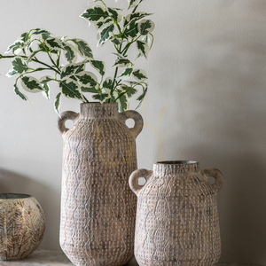 Váza Gallery Direct Ica stredná biela keramická 30 cm small 1