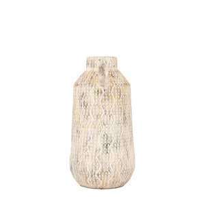 Váza Gallery Direct Ica stredná biela keramická 30 cm small 4