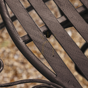 Bistro set Gallery Direct Siracusa 2-miestny kovový Noir round small 2