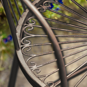 Bistro set Gallery Direct Siracusa 2-miestny kovový Noir round small 3