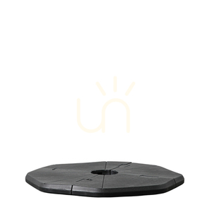 Podstavec pre konzolový slnečník Gallery Direct čierny 110 cm polypropylén small 0