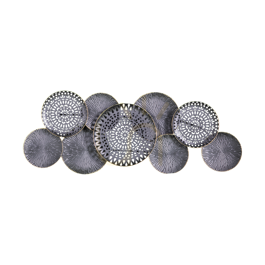 Gallery Direct Alga Bronze Metal Wall Decoration 134 × 54 cm