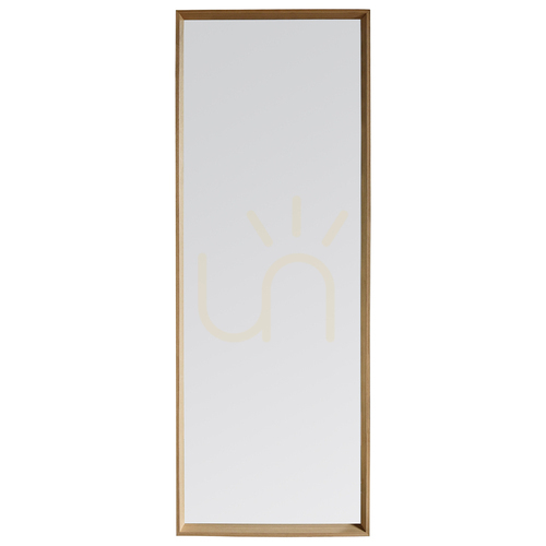 Skontrolujte Zrkadlo Gallery Direct Comet Long dubové 53 x 142,5 cm