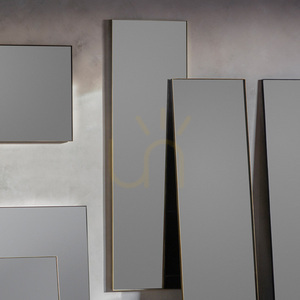 Zrkadlo Gallery Direct Hurston Leaner šampanské 50 x 170 cm small 2