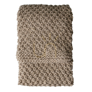 Pletený pléd Gallery Direct Moss krémový 130 × 170 cm 0 Pletený pléd Gallery Direct Moss krémový 130 × 170 cm small 0