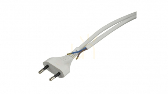 Skontrolujte Biely kábel 2x0,75mm 230V 1,8m + zástrčka Biely kábel 2x0,75mm 230V 1,8m + zástrčka