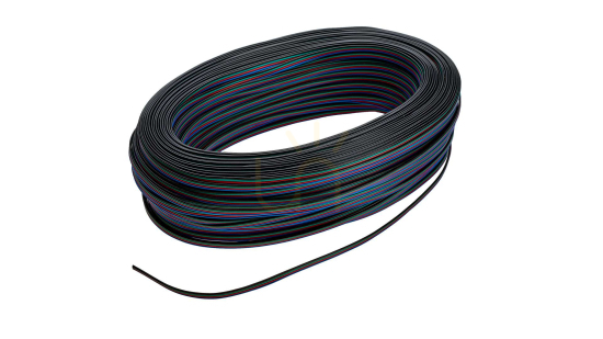 Štvorvodičový kábel pre pásky RGB LED