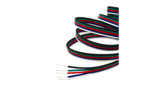 Päťžilový RGBW kábel pre LED pásiky 5 × 0,35 mm² small 1