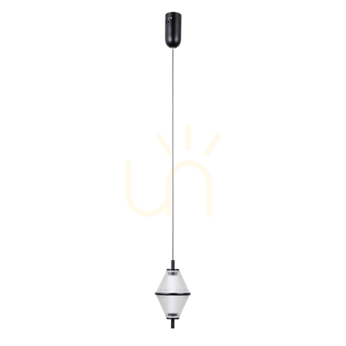 Skontrolujte Závesné LED svietidlo Italux Fuente čierne sklo 5W PND-34395-1-BK