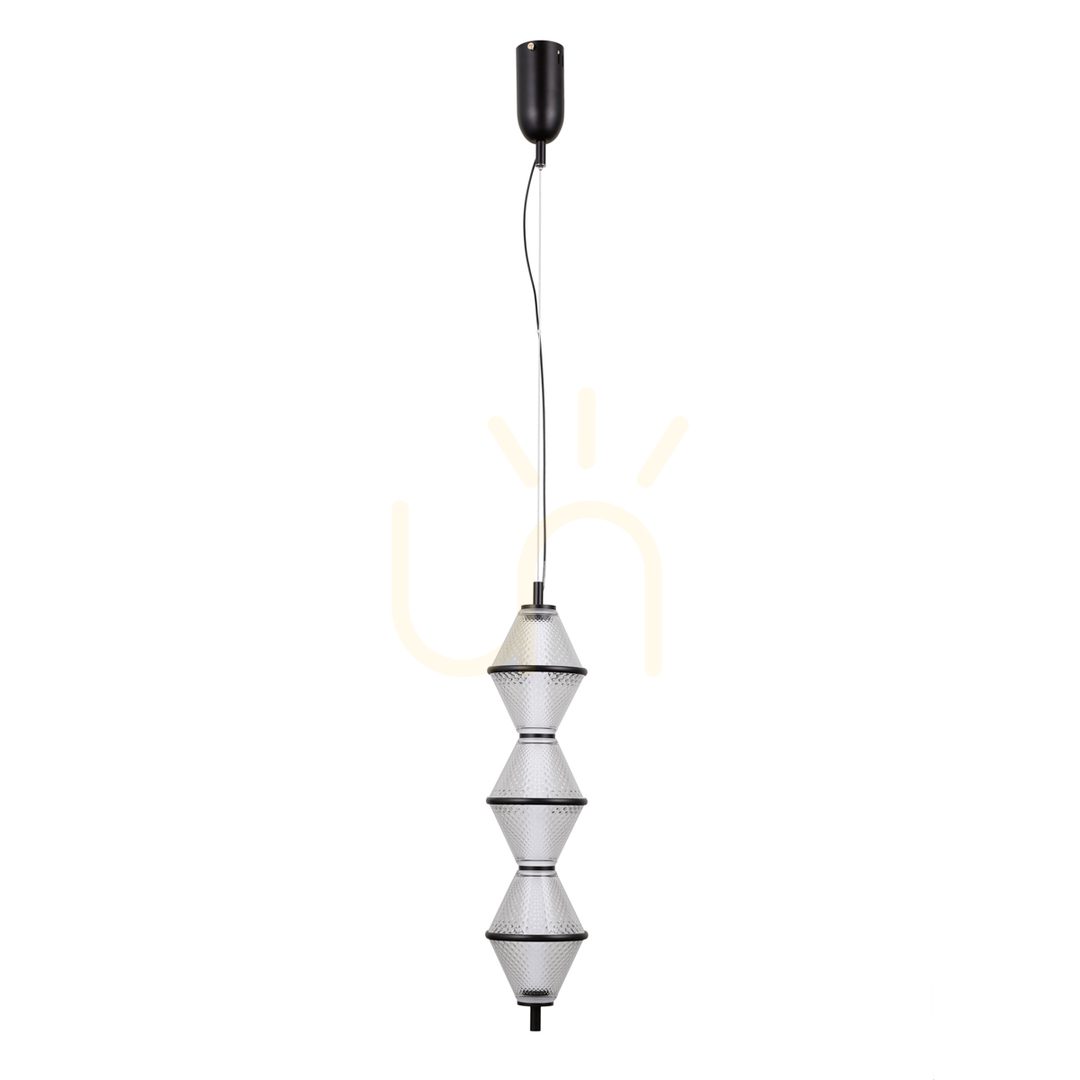 Skontrolujte Závesné LED svietidlo Italux Fuente 3x15W čierne PND-34395-3V-BK Závesné LED svietidlo Italux Fuente 3x15W čierne PND-34395-3V-BK
