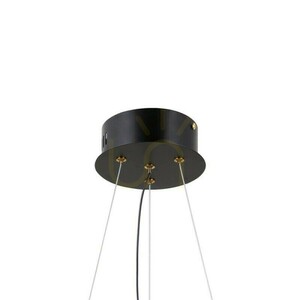 Závesné LED svietidlo Italux Montiela, 6 tienidiel, čierno-zlaté, 63 cm PND-34374-6-BK small 3