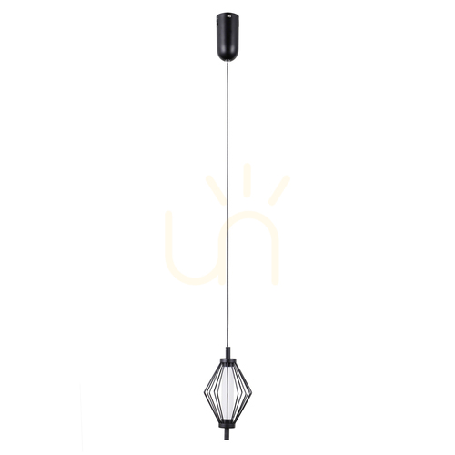 Skontrolujte Závesné LED svietidlo Italux Sevil čierne 5W PND-34403-1-BK