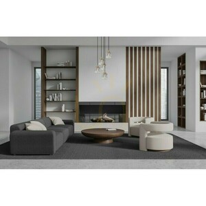 Závesné svietidlo Italux Torno čierno-zlaté 5x E14 priehľadné sklo PND-40813-5R-BK-HBR small 1