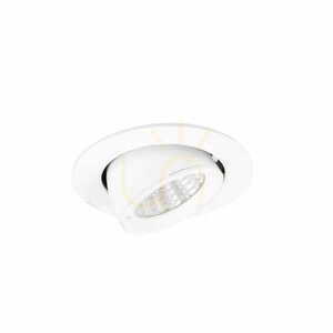 Zapustené svietidlo Max Light Rubio H0132 biele LED 10W 3000K 9 cm small 2