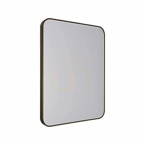 Skontrolujte Osvetlené zrkadlo Max Light MIRROR W0385 obdĺžnikové 76x91 cm hnedé stmievateľné