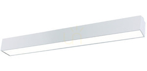 Plafon LED Max Light Linear C0124D biely 18W 4000K stmievateľný 57 cm small 9