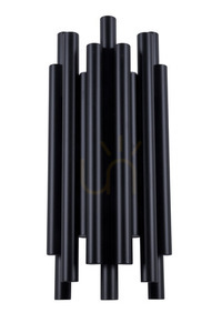 Nástenné svietidlo Max Light Organic W0286D čierne LED 8W 3000K stmievateľné small 0
