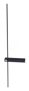 Nástenné svietidlo Max Light Sabre 91 cm čierne LED 10W 3000K dotykové w0283 small 2