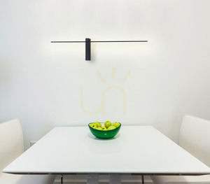 Nástenné svietidlo Max Light Sabre 91 cm čierne LED 10W 3000K dotykové w0283 small 4