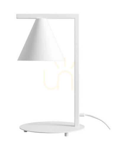 Skontrolujte Stolová lampa Aldex biela kovová 40 cm 1108B