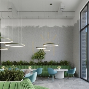 Luster RIO 55 zelený olivový LED 4000K small 11