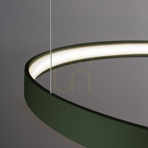 Luster RIO 55 zelený olivový LED 4000K small 3