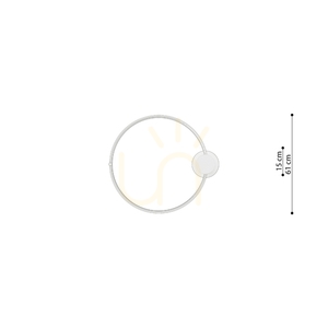 Plafond RIO 55 olivovo zelená LED 3000K small 9