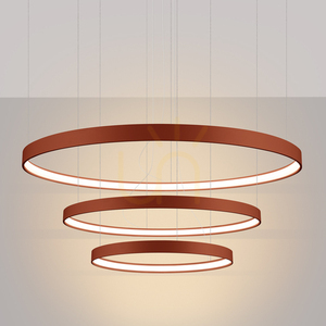 Luster RIO 3 55/78/110 okrovo červená LED 3000K small 2