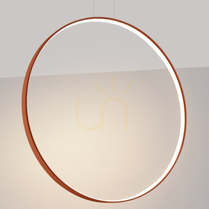RIO 110 okrovo červená LED závesná lampa 3000K small 2