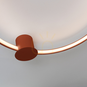 Plafond RIO 110 okrovo červená LED 3000K small 5