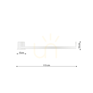 Plafond RIO 110 okrovo červená LED 3000K small 8