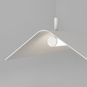 Závesná lampa ELVA biela LED 4000K small 4
