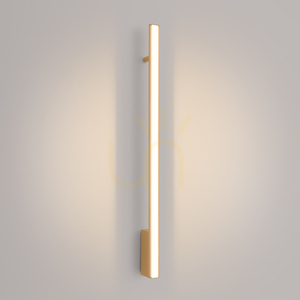 LAGOM 90 zlatá nástenná LED lampa 3000K small 2