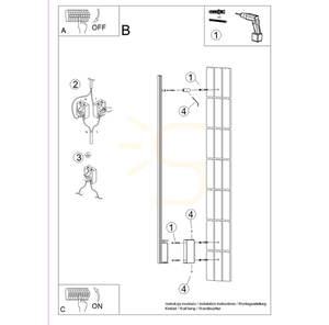 LAGOM 150 zlatá nástenná LED lampa 3000K small 10