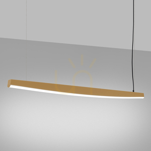 JORUN 150 zlatá LED 4000K závesná lampa small 2