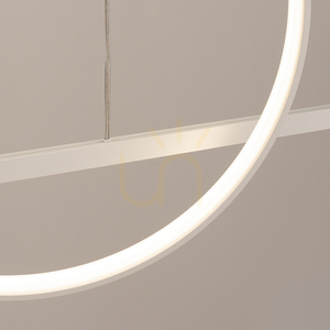 Závesná lampa GLAD biela LED 3000K small 3