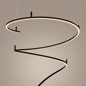 Luster BJORN čierny LED 3000K small 7