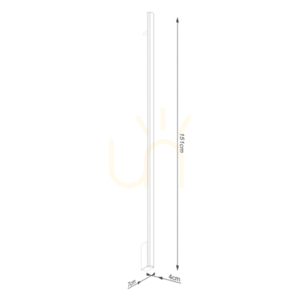 Nástenné svietidlo LAGOM 150 biela LED 4000K small 7