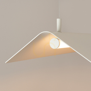 Béžová závesná lampa ELVA LED 3000K small 4