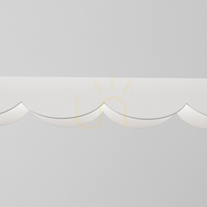 BISCUIT závesná lampa biela LED 4000K small 4