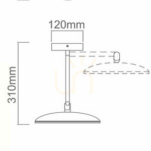 Nástenné svietidlo Open Design Highlights Belli IP44 LED biele chróm 6W small 1
