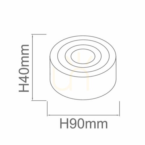 Skontrolujte Stropné LED svietidlo Open Design Highlights Rullo biele IP44 6W 3000K
