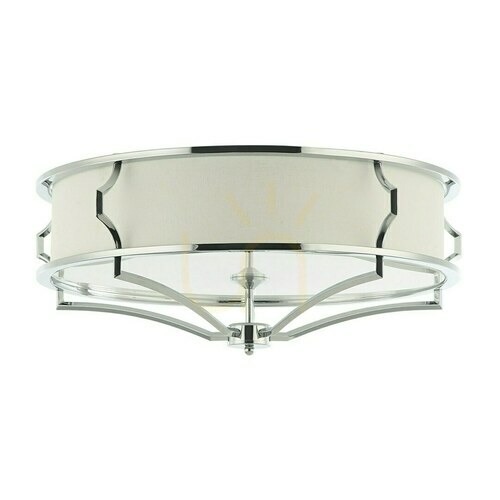 Skontrolujte Plafón Open Design Highlights Stesso 6xE27 chróm biely 789 mm