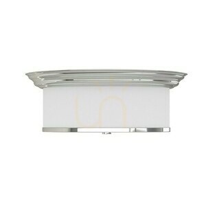 Plafón Famburo Open Design Highlights biely chróm 3xE14 39 cm small 3