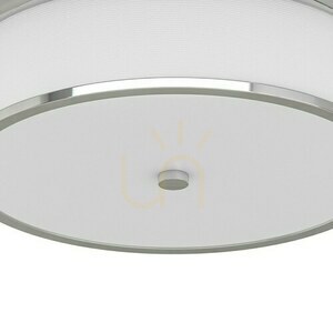 Plafón Famburo Open Design Highlights biely chróm 4xE14 49 cm small 3