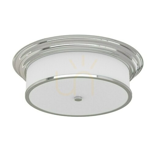 Skontrolujte Plafón Famburo Open Design Highlights biely chróm 4xE14 49 cm