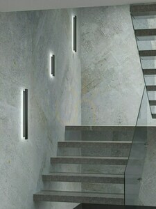 Nástenné svietidlo Open Design Highlights Ante čierne LED 13W 3000K hliník small 1