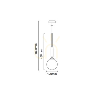 Stropné svietidlo Open Design Highlights Ero biely opál chróm G9 Ø120 mm small 4